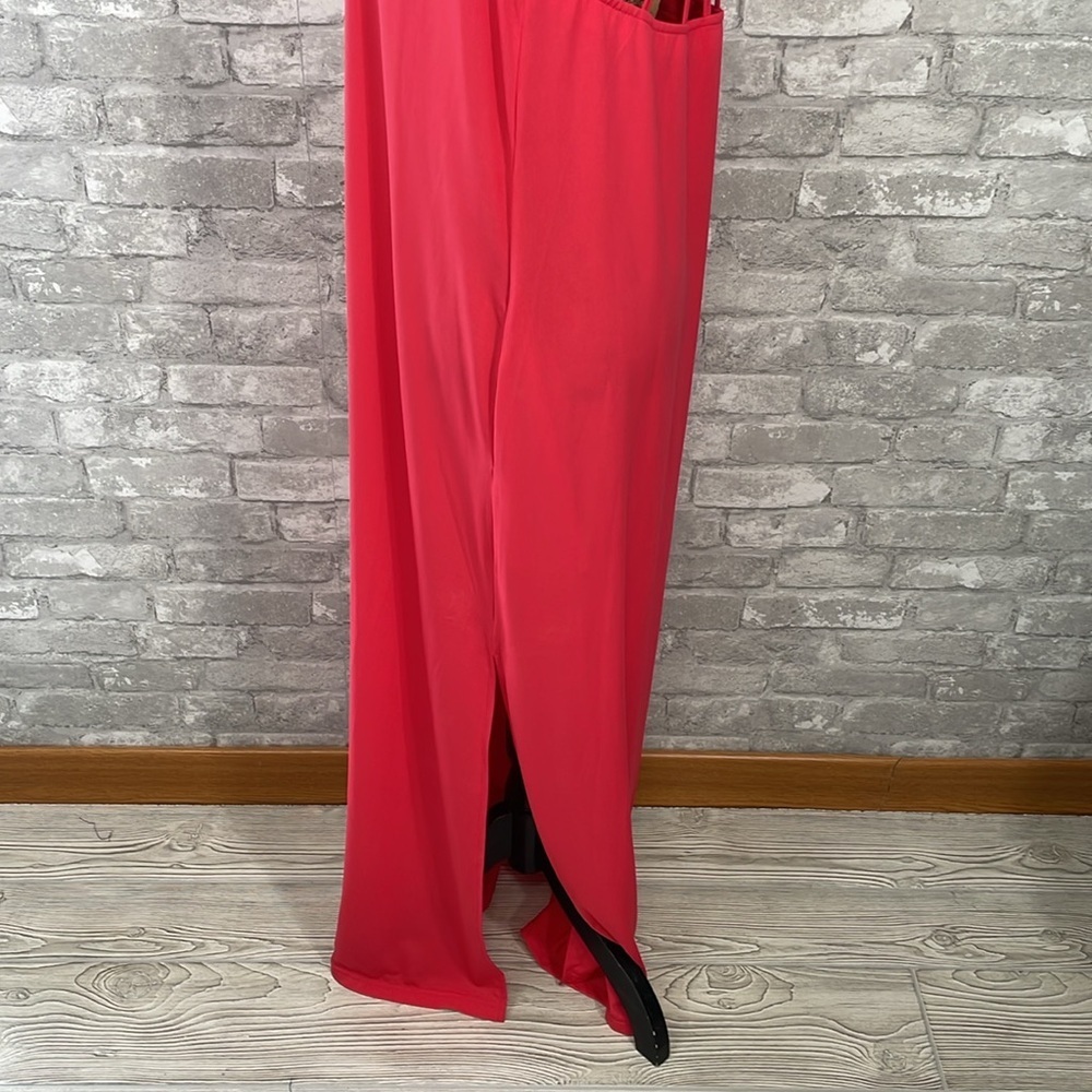 ENTRO Racerback Strappy Maxi Dress Lg - Picture 5 of 10